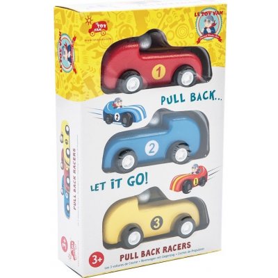 Le Toy Van set závodních aut Pullback