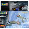 Model Revell ModelSet letadla 63711 Me262 & P-51B 1:72