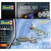 Sběratelský model Revell ModelSet letadla 63711 Me262 & P-51B 1:72