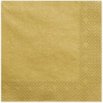 PartyDeco ubrousky zlaté 20ks 33x33cm – Hledejceny.cz