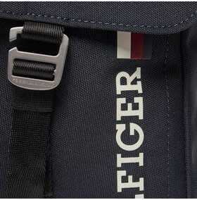 Tommy Hilfiger brašna Th Monotype Mini Reporter AM0AM11786 Tmavomodrá