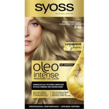 Syoss Oleo Intense Color 7-10 Přirozeně plavý