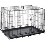 Karlie-Flamingo Drátěná klec černá dva vchody 120 x 76 x 82 cm – Zboží Mobilmania