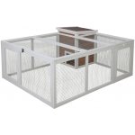 Kerbl Výběh pro králíky, s domečkem 132 x 102 x 59 cm – Zbozi.Blesk.cz
