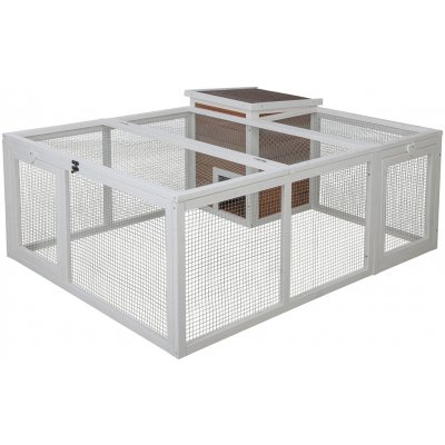 Kerbl Výběh pro králíky, s domečkem 132 x 102 x 59 cm – Zboží Mobilmania