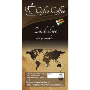 Orfeo coffee Zimbabwe 100% arabika 250 g