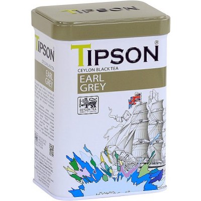 Tipson Earl Grey plech 85 g