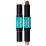 NYX Professional Makeup Wonder Stick Dual Face Lift oboustranná konturovací tyčinka 04 Medium 2 x 4 g – Sleviste.cz