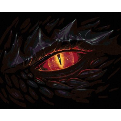 ZUTY Malování podle čísel OKO DRAKA 40 x 50 cm – Hledejceny.cz