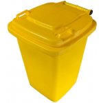 Max Popelnice D50BY 50L žlutá plastová – Zboží Dáma