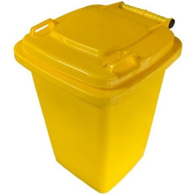 Max Popelnice D50BY 50L žlutá plastová – Zboží Dáma