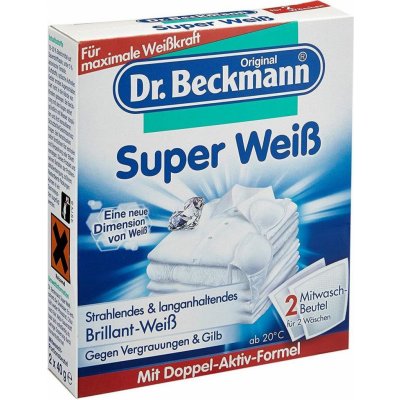 Dr. Beckmann Ubrousky na praní Super bílá 2 ks – Sleviste.cz