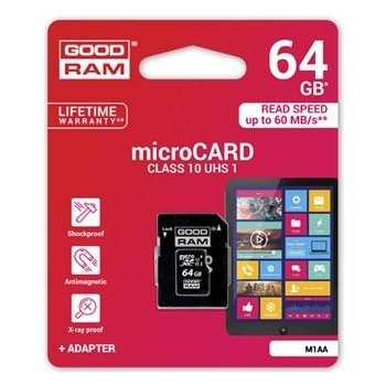 Goodram microSDHC 64 GB UHS-I M1AA-0640R11