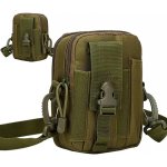 Camerazar Vojenské ledvinové pouzdro s ramenním popruhem odolné – Sleviste.cz