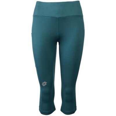 Lotto RUNNING LEGGINGS Dámské 3/4 legíny tmavě zelená – Hledejceny.cz