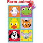 Dohány skládací obrázkové kostky Farm animals 9 kostek – Zbozi.Blesk.cz