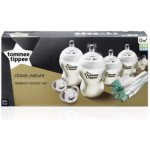 Tommee Tippee sada kojeneckých lahví C2N silikon + kartáč průhledná – Zbozi.Blesk.cz