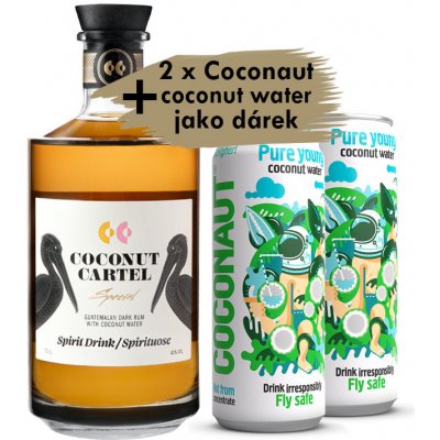 Coconut Cartel Rum Special 40% 0.7 l (holá láhev) – Zboží Mobilmania