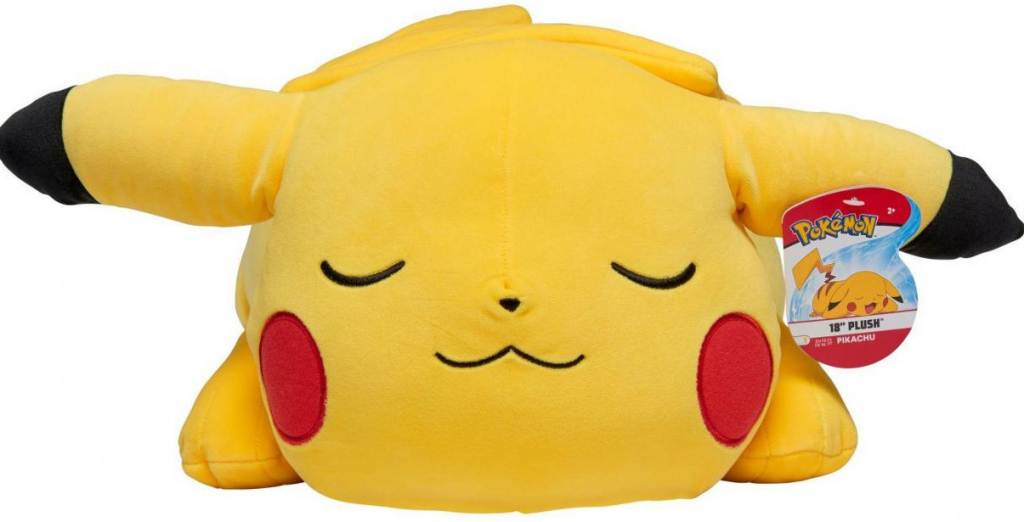 Pokémon Plush Figure Sleeping Pikachu 45 cm