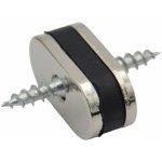 Nábytkové magnety k zapuštění Brugger rozměry (d × š × v) 2 x 1 x 0,5 cm – Hledejceny.cz