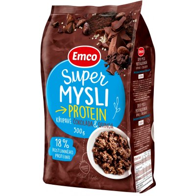 Emco Super mysli protein & quinoa s čokoládou 500 g – Zboží Mobilmania