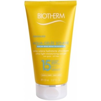 Biotherm Aqua-Gelée Solaire hydratační gel na opalování SPF15 150 ml