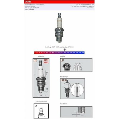 CHAMPION S-PLUG RL82C OE086 – Hledejceny.cz