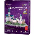 CubicFun 3D puzzle svítící Zámek Neuschwanstein 128 ks – Zboží Dáma