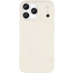 AppleKing matný kryt z měkkého plastu pro iPhone 17 Pro - béžový – Zboží Mobilmania