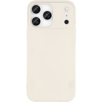 AppleKing matný kryt z měkkého plastu pro iPhone 17 Pro - béžový – Zboží Mobilmania