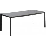 Kave Home zahradní stůl s keramickou deskou Anafi 180 x 90 cm Šedý – Hledejceny.cz