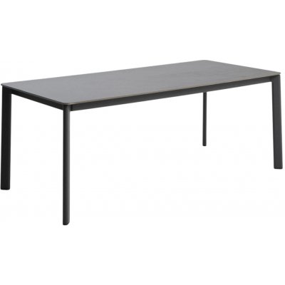 Kave Home zahradní stůl s keramickou deskou Anafi 180 x 90 cm Šedý – Hledejceny.cz
