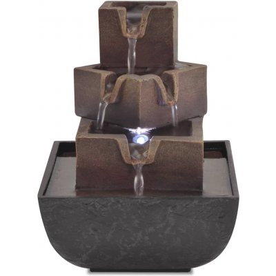 zahrada-XL Interiérová fontána s LED osvětlením polyresin – HobbyKompas.cz