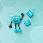 Glo Pals svítící senzorické kostky do vody modrá Blair 4 ks – Zboží Mobilmania