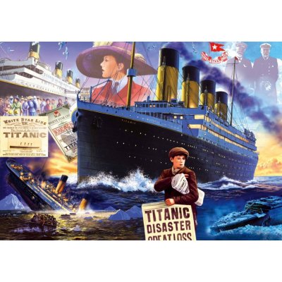 BlueBird Titanic 1000 dílků – Zboží Mobilmania