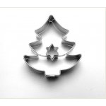 Smolík 918 Formička vykrajovací jedle s hvězdičkou ve středu 4,5 cm - Smolík – Zboží Dáma