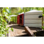 Glamping v mongolské jurtě na severu Čech – Hledejceny.cz