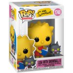 Funko Pop! 1740 The Simpsons Lisa With Snowball II – Zboží Dáma