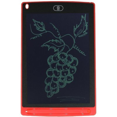 Magická kreslicí tabulka 8,5" LCD červená – Zboží Dáma
