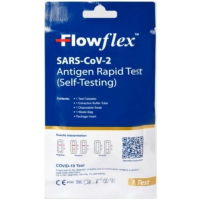 Acon Biotech Hangzhou Flowflex SARS-CoV-2 Antigen Rapid Test 1 ks – Zboží Mobilmania