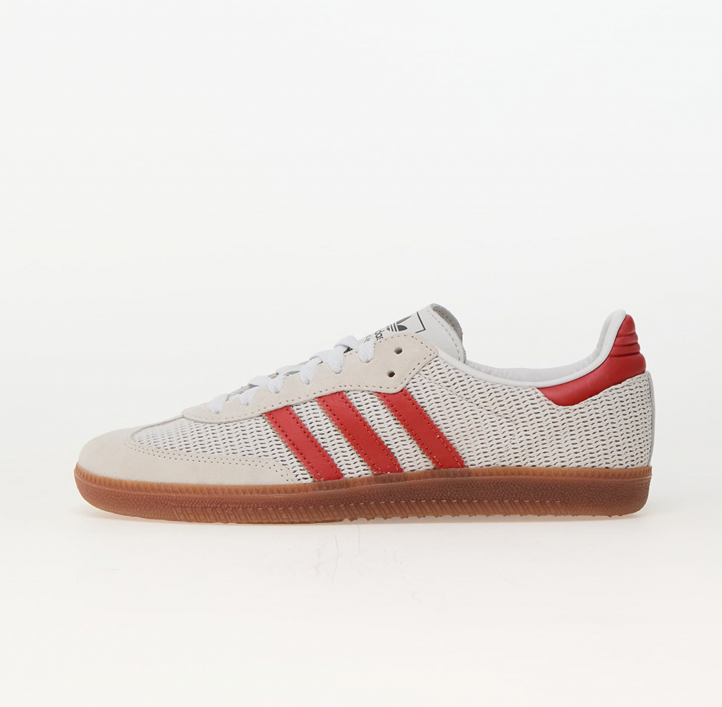 adidas Samba OG Crystal White/ Preloved Red/ Gum2