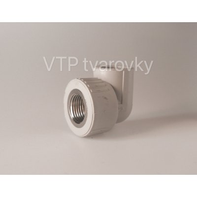 Wavin Ekoplastik PPR koleno 90° s kovovým závitem vnitřním 25 x 3/4", SKOI02525X – Zbozi.Blesk.cz