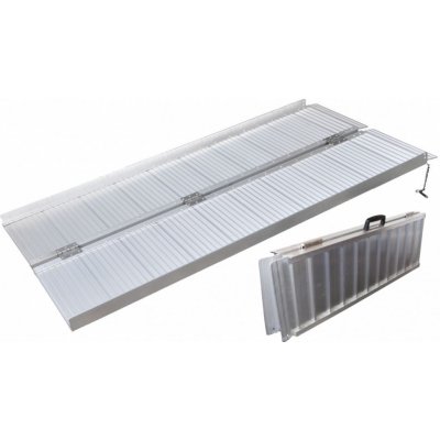 AHProfi Přenosná skládací rampa pro invalidní vozíky, 92 cm - WR013FT – Zboží Mobilmania