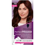 Schwarzkopf Perfect Mousse Permanent Color barva na vlasy 388 tmavě červenohnědý – Zbozi.Blesk.cz