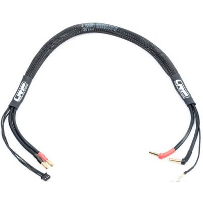 LRP Electronic Nabíjecí kabel 60cm 2S LiPo HARDCASE z G4 na P4/5 včetně balančního konekt. XH – Sleviste.cz