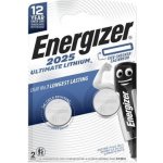Energizer Ultimate Lithium CR2025 2 ks 7638900423013 – Hledejceny.cz