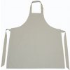 Zástěra L-Merch Unisex zástěra NT5220 Grey 85x75cm