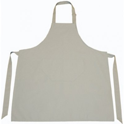 L-Merch Unisex zástěra NT5220 Grey 85x75cm – Hledejceny.cz