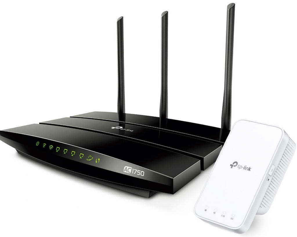 TP-Link Archer C7 + RE300