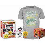 Funko POP & Tee: Looney Tunes Sylvester and Tweety, velikost S (exkluzivní sada s tričkem) - Funko – Hledejceny.cz